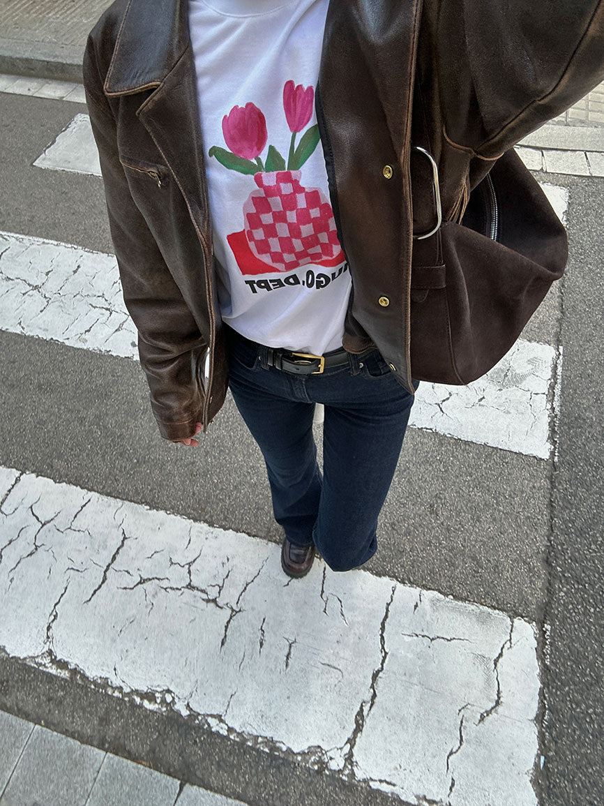 FLOWERPOT ORGANIC TEE